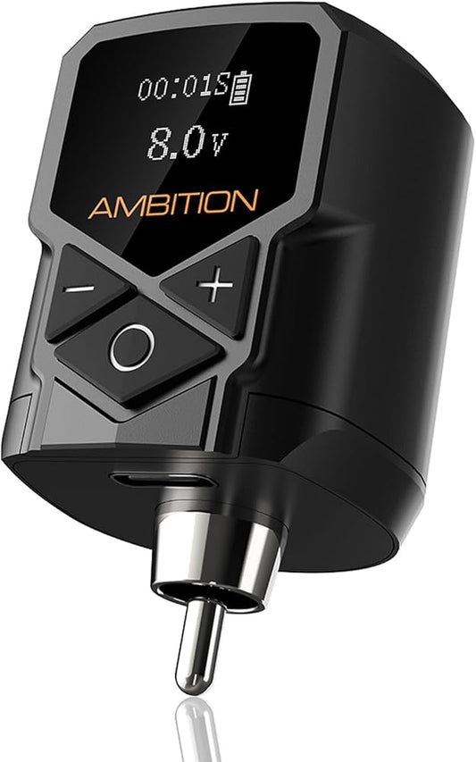 Ambition Mini Wireless RCA Tattoo  Battery (Shorty)