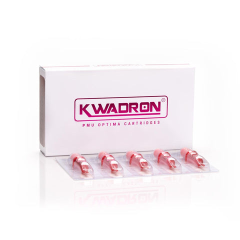 KWADRON OPTIMA PMU CARTRIDGE - 1 ROUND LINER 0.35MM LONG TAPER (35/1RLLT-OPT)